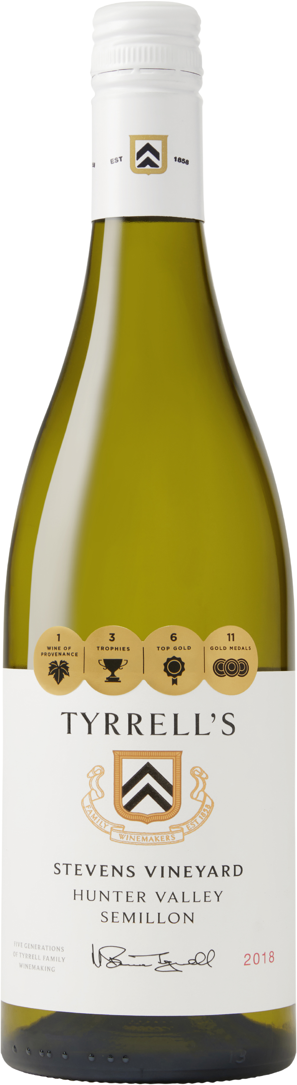 Tyrrell’s Wines Single Vineyard Stevens Semillon 2018 Hunter Valley